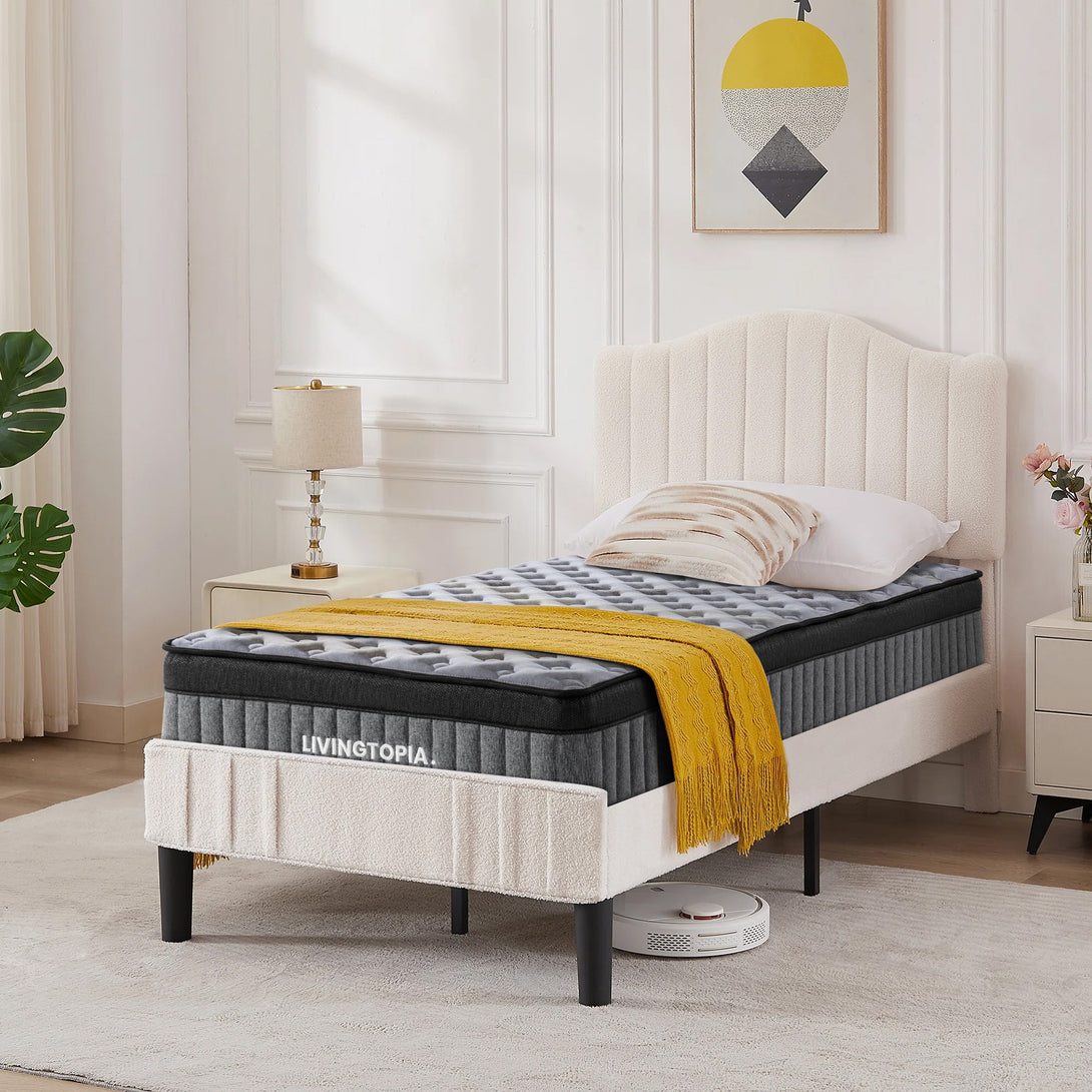 LivingTopia Hybrid Plus Single Mattress