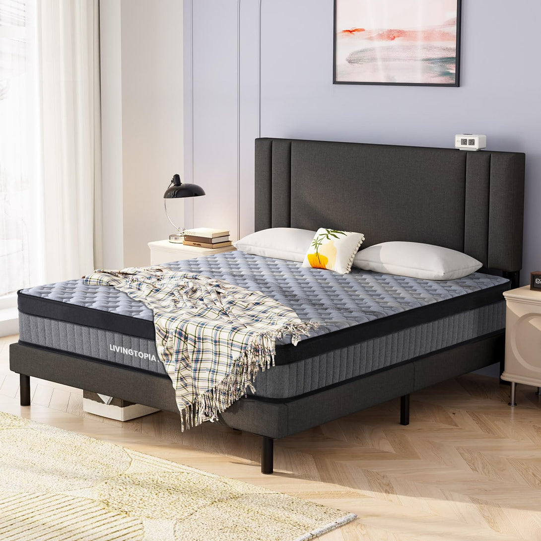 LivingTopia Hybrid Plus Queen Mattress