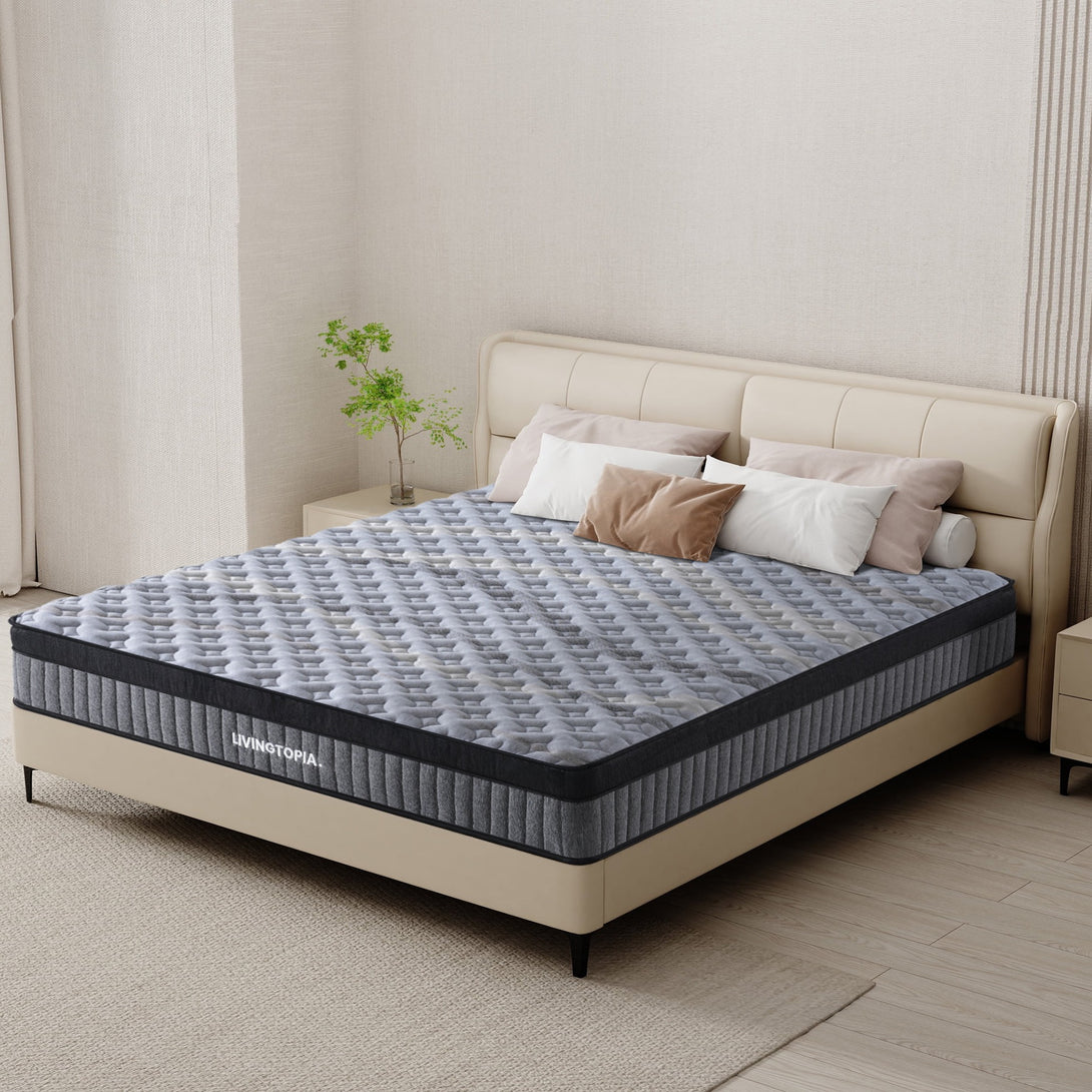 LivingTopia Hybrid Plus Super King Mattress