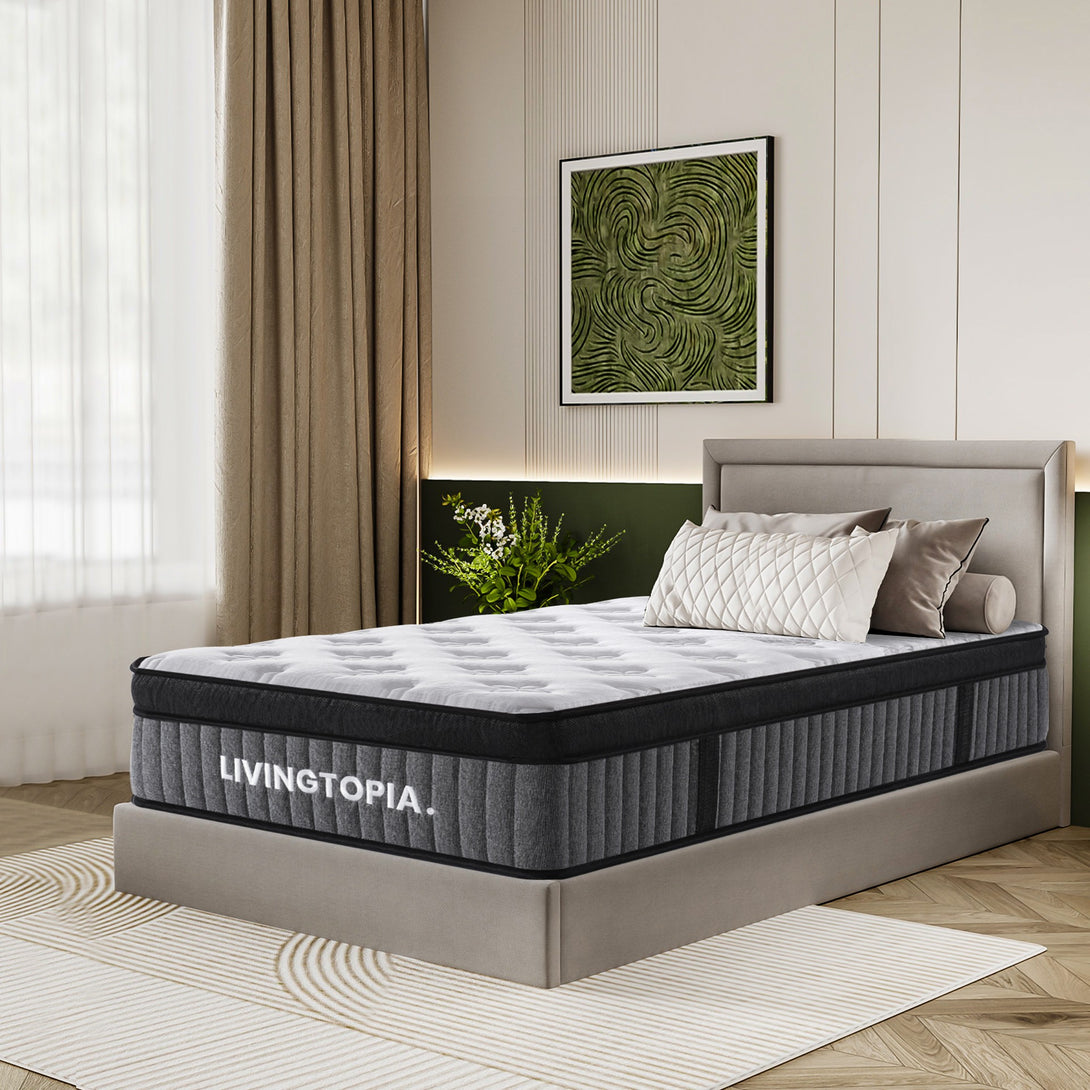 LivingTopia Hybrid Prime King Single Mattress