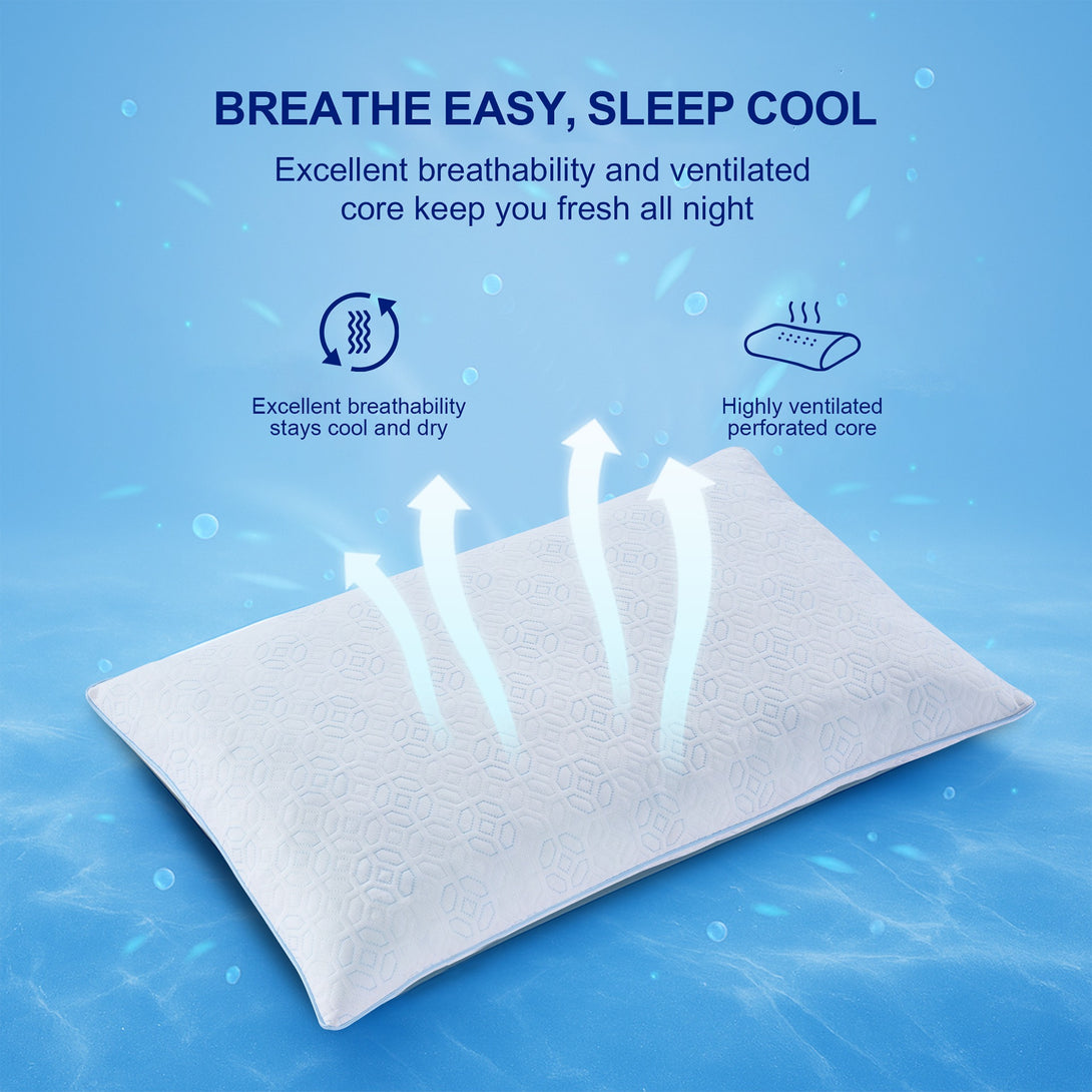 LoftEase Shredded Memory Foam Pillow (0.014m³ - 1.9kg)