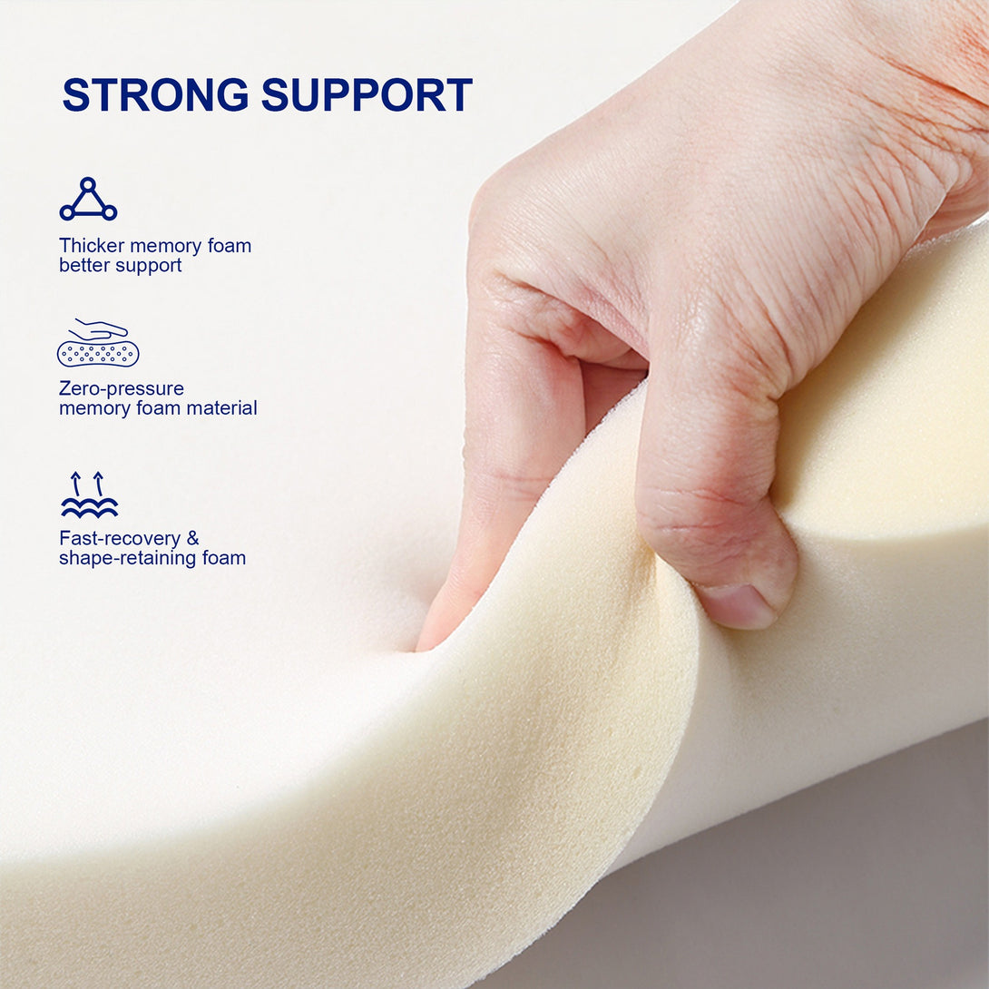 LoftEase Shredded Memory Foam Pillow (0.014m³ - 1.9kg)