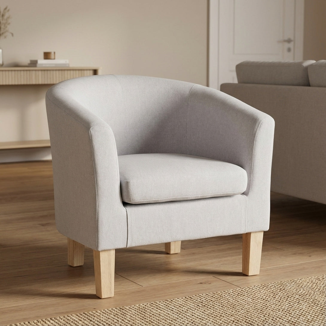 Ryan Armchair - Light Grey