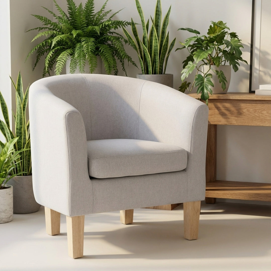 Ryan Armchair - Light Grey