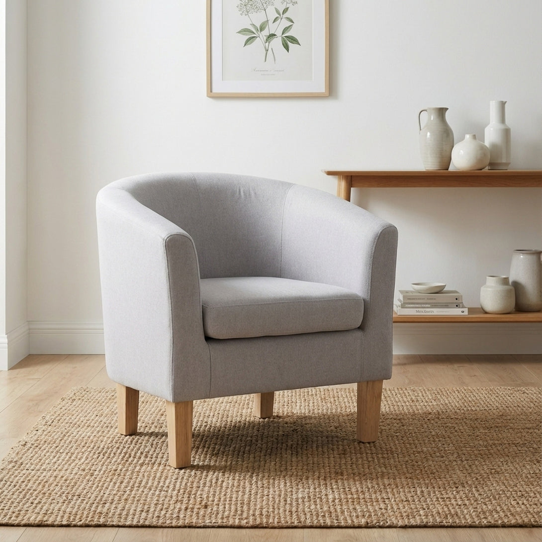 Ryan Armchair - Light Grey