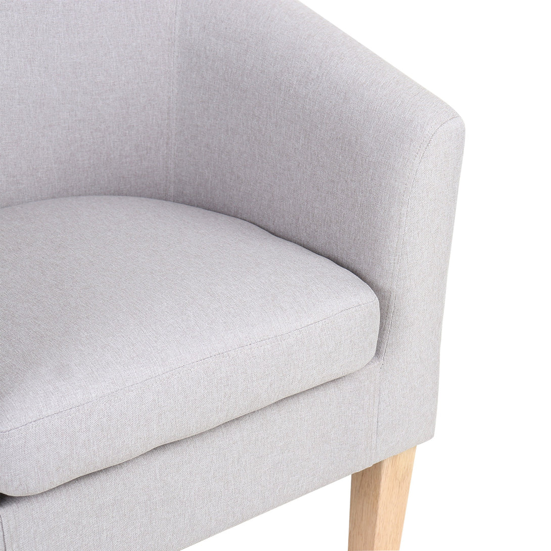 Ryan Armchair - Light Grey