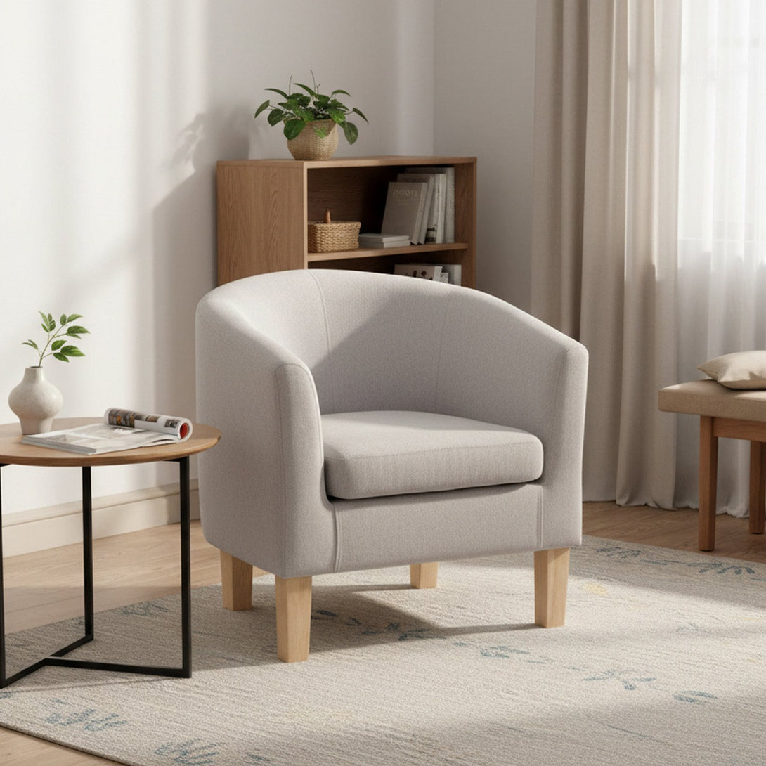 Ryan Armchair - Light Grey