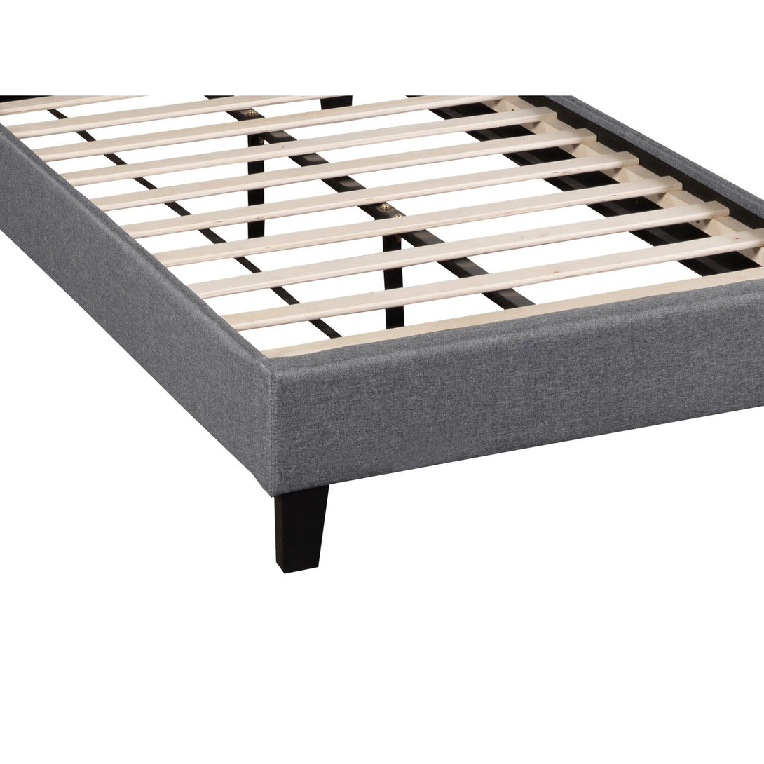 Blane Single Bed - Elegant Dark Grey Design