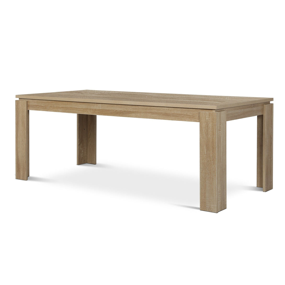 Azar Dining Table Rectangle 180 X 90cm - Natural