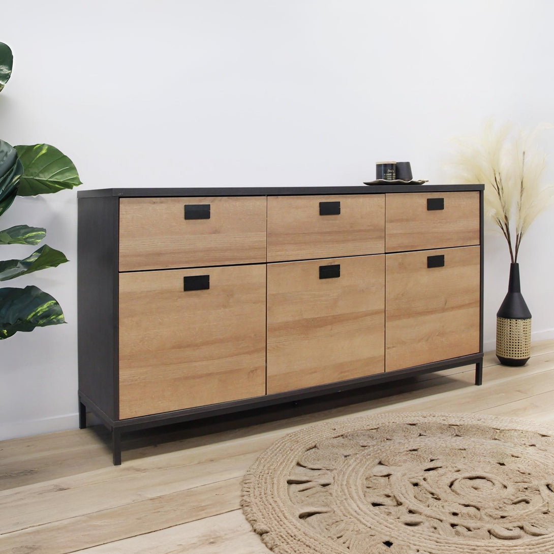 Morris Sideboard Buffet Table - Oak