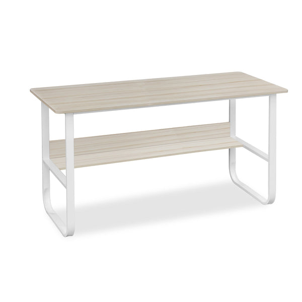 Andrea 140x60cm Computer Desk - White