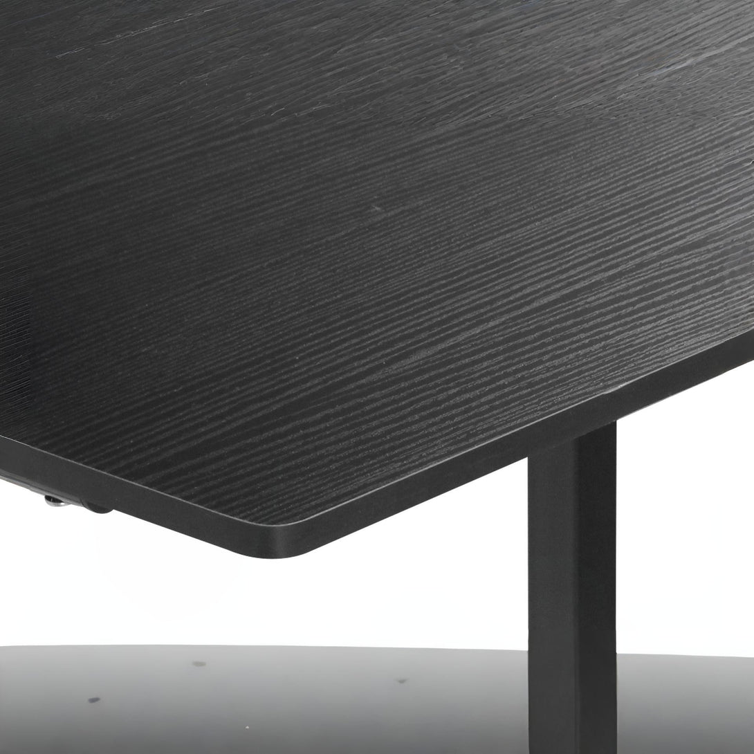 60 x 40cm Adjustable Laptop Stand Table - Black