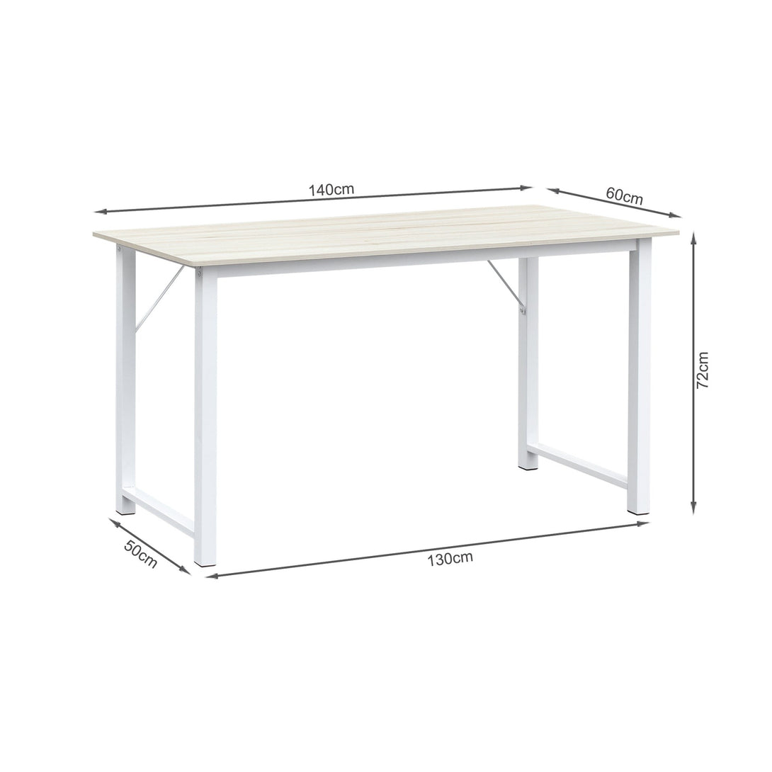 Taylen 140cm Computer Desk Study Table - Maple