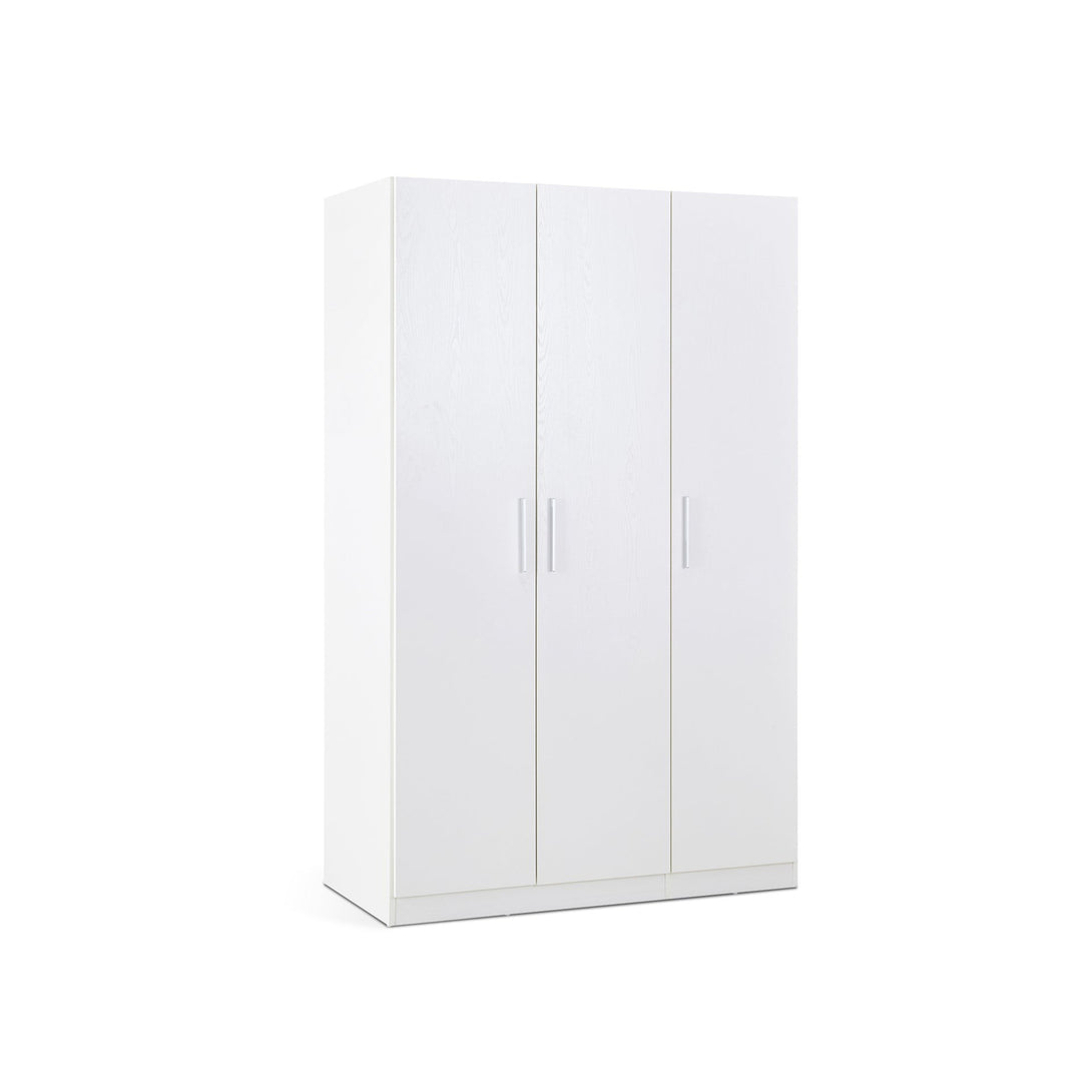 Makalu Wardrobe 3 Door Storage Shelves - White