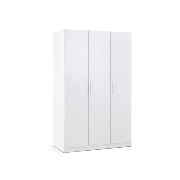 Makalu Wardrobe 3 Door Storage Shelves - White