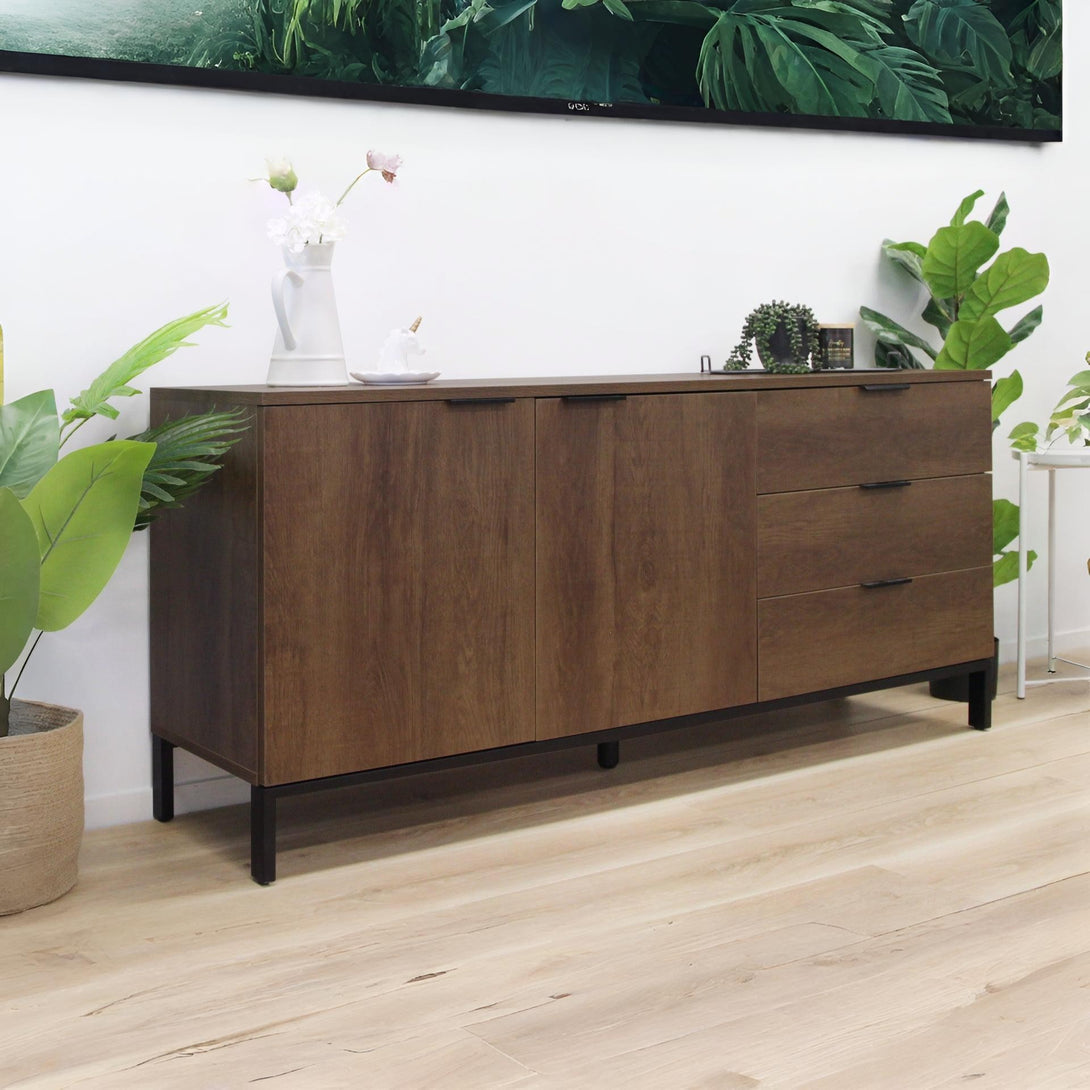 Ocala Sideboard Buffet Table - Walnut