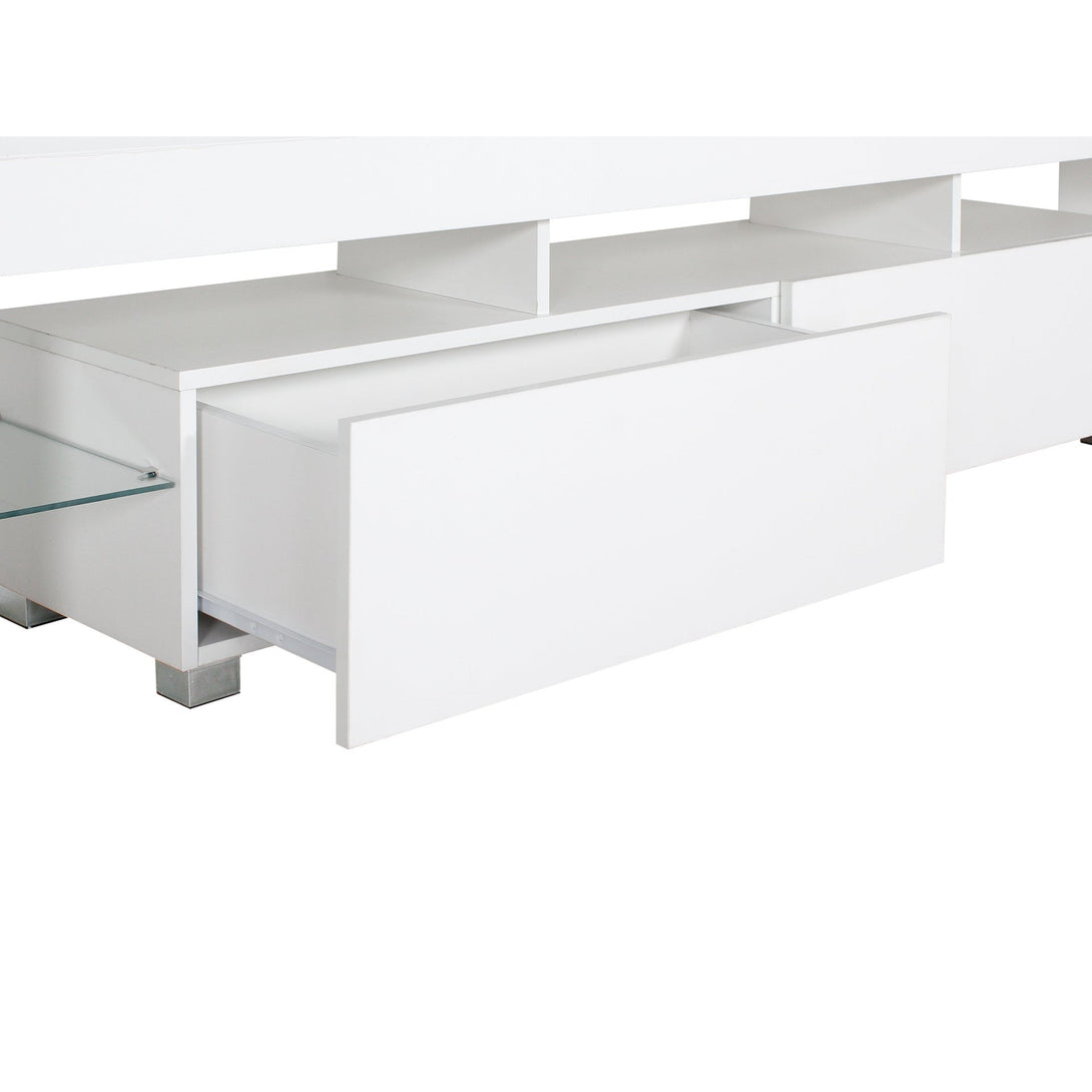 Arvada 2m LED Entertainment Unit - White