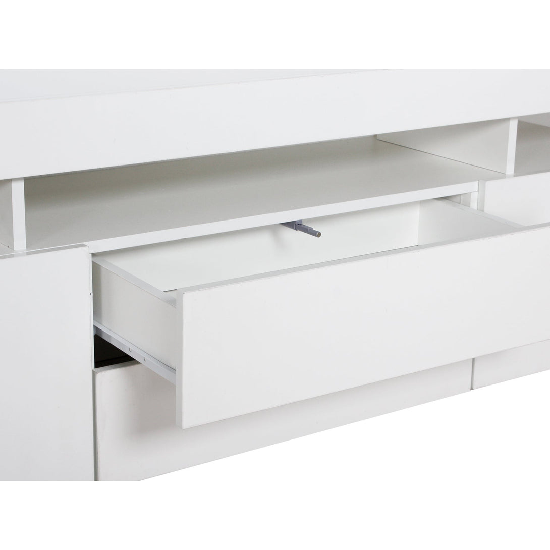 Micco 2m LED Entertainment Unit - White
