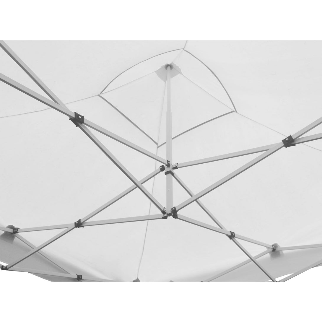 Toughout Breeze Gazebo with 3 Side Walls 3x3m - White