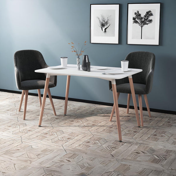Sana Dining Table Rectangle 120 x 80cm - White