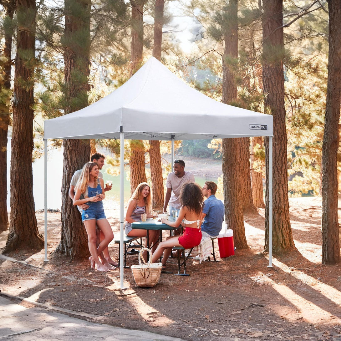Toughout Thunderstorm Gazebo 3 x 3m - White