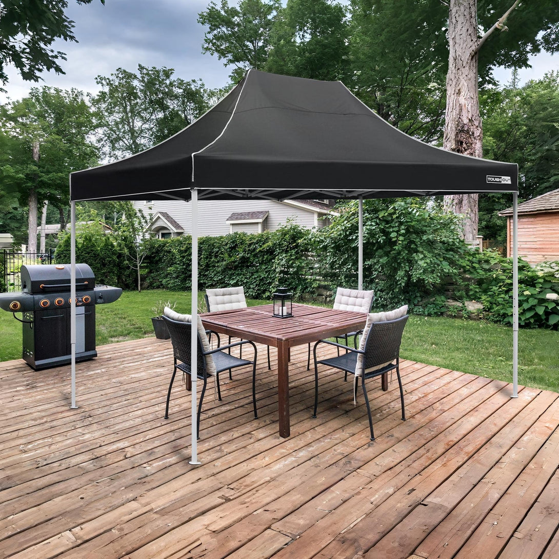 Toughout Thunderstorm Gazebo 3x4.5m - Black