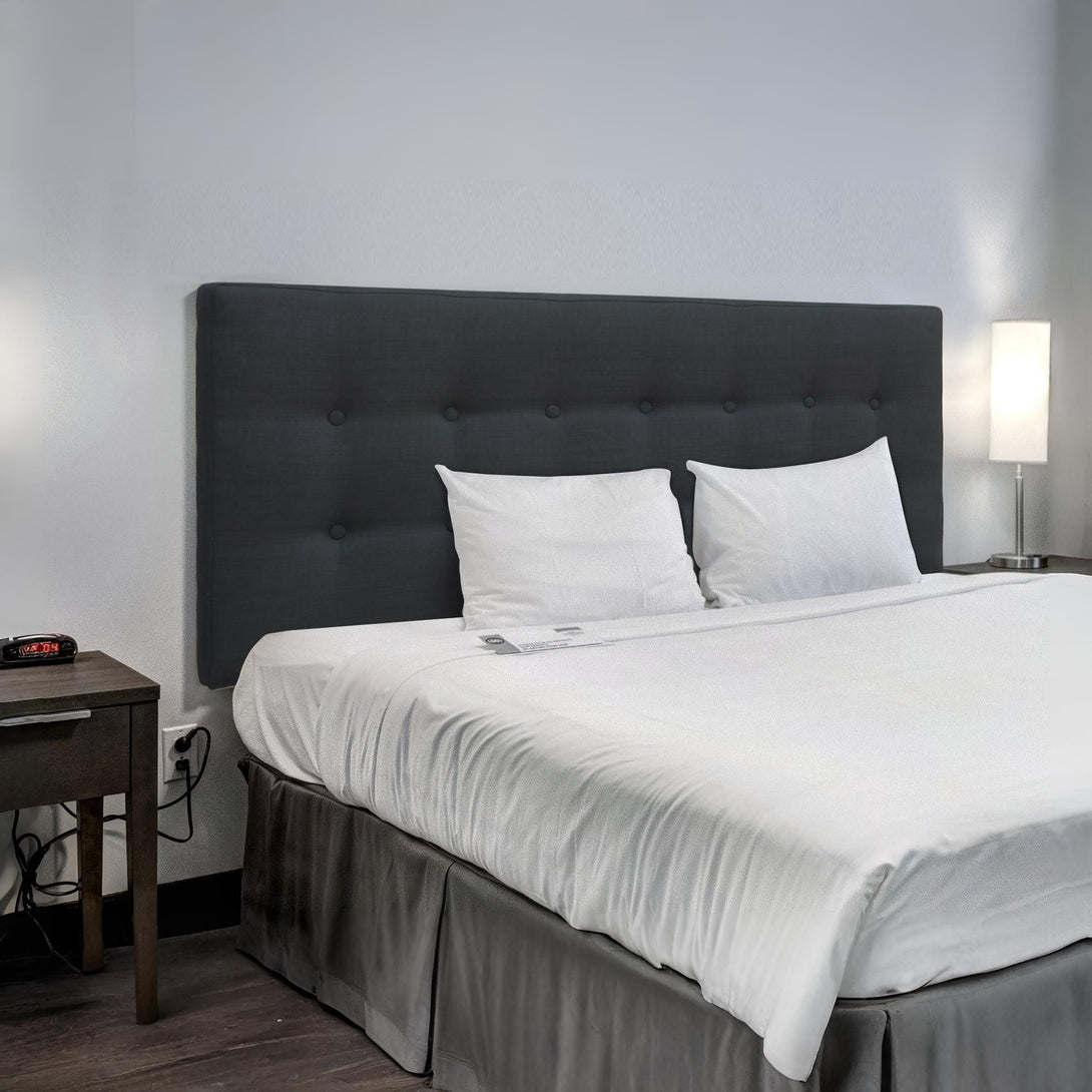 SUSAN Fabric Upholstered Headboard - QUEEN