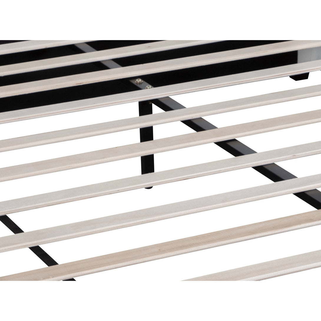 Augusta King PU Bed Frame - White