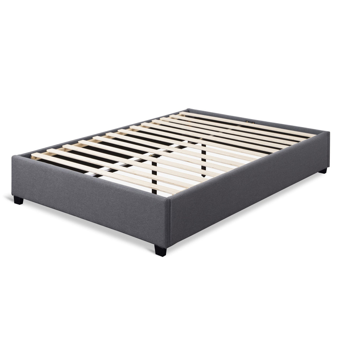 Bromo Double Bed Frame - Grey
