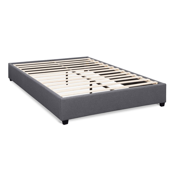 Bromo King Bed Frame - Grey