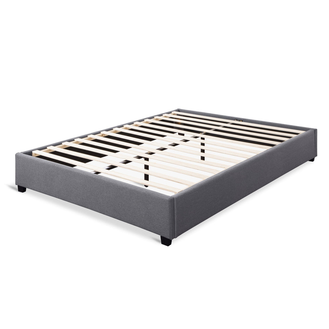 Bromo King Bed Frame - Grey