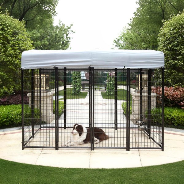 Bingo Pet Dog Kennel Metal Enclosure 2.4m x 1.2m