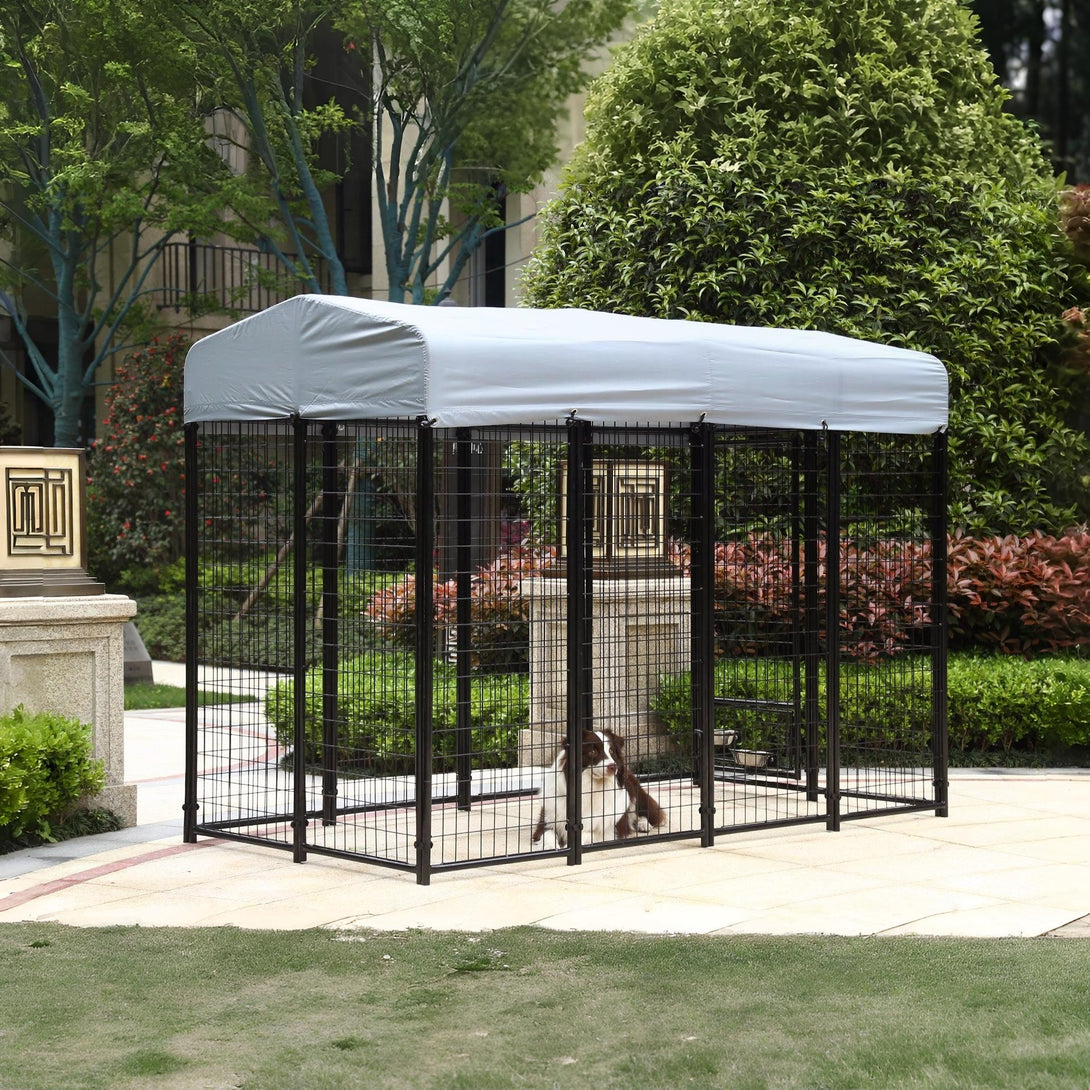 Bingo Pet Dog Kennel Metal Enclosure 2.4m x 1.2m