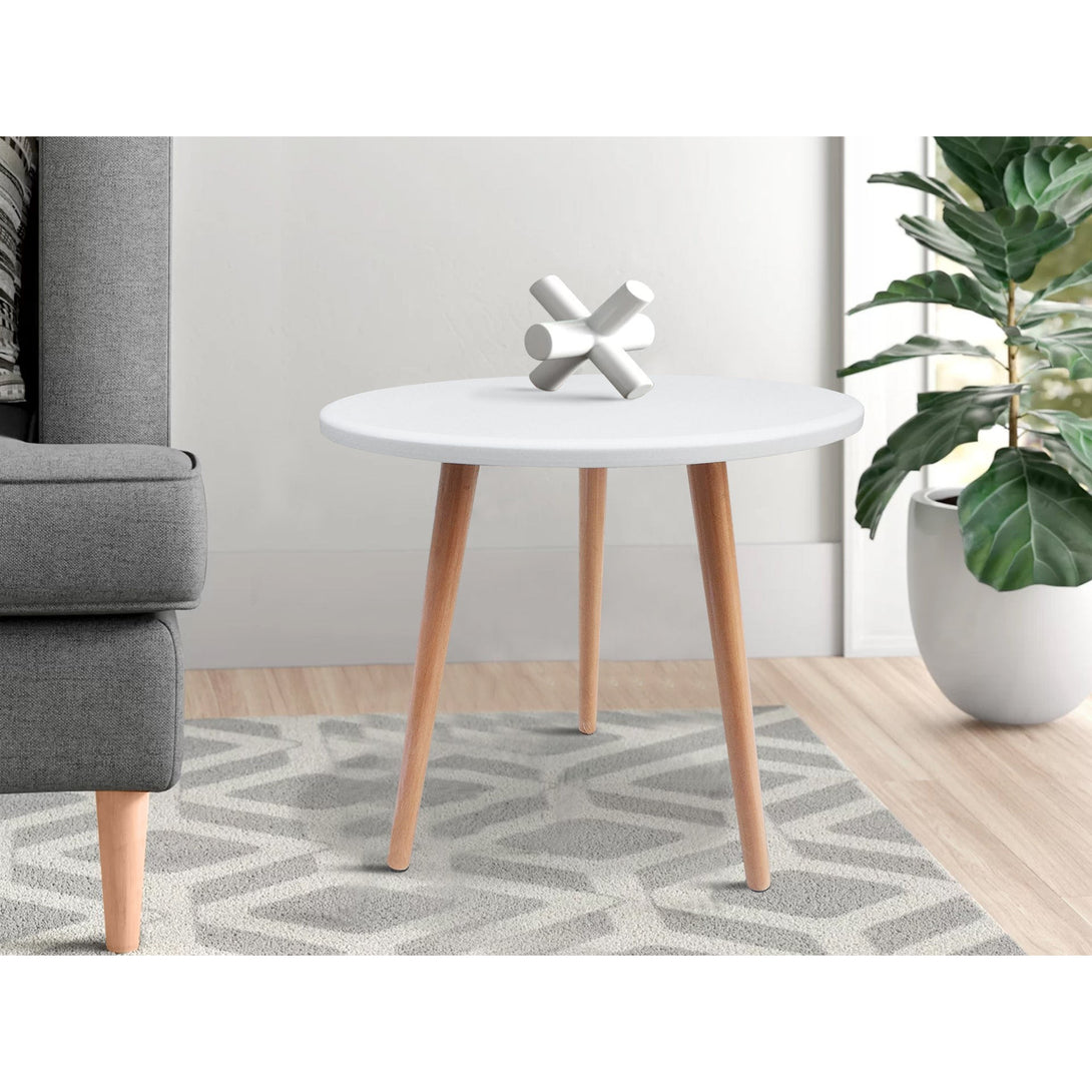 Elza Round Side Table Coffee Table 50cm