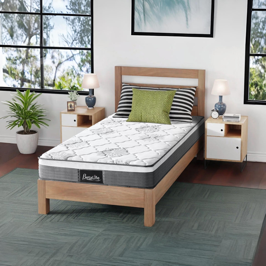 Deluxe 5 Zone Pocket Spring Mattress - King Single