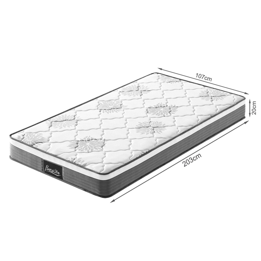 Deluxe 5 Zone Pocket Spring Mattress - King Single