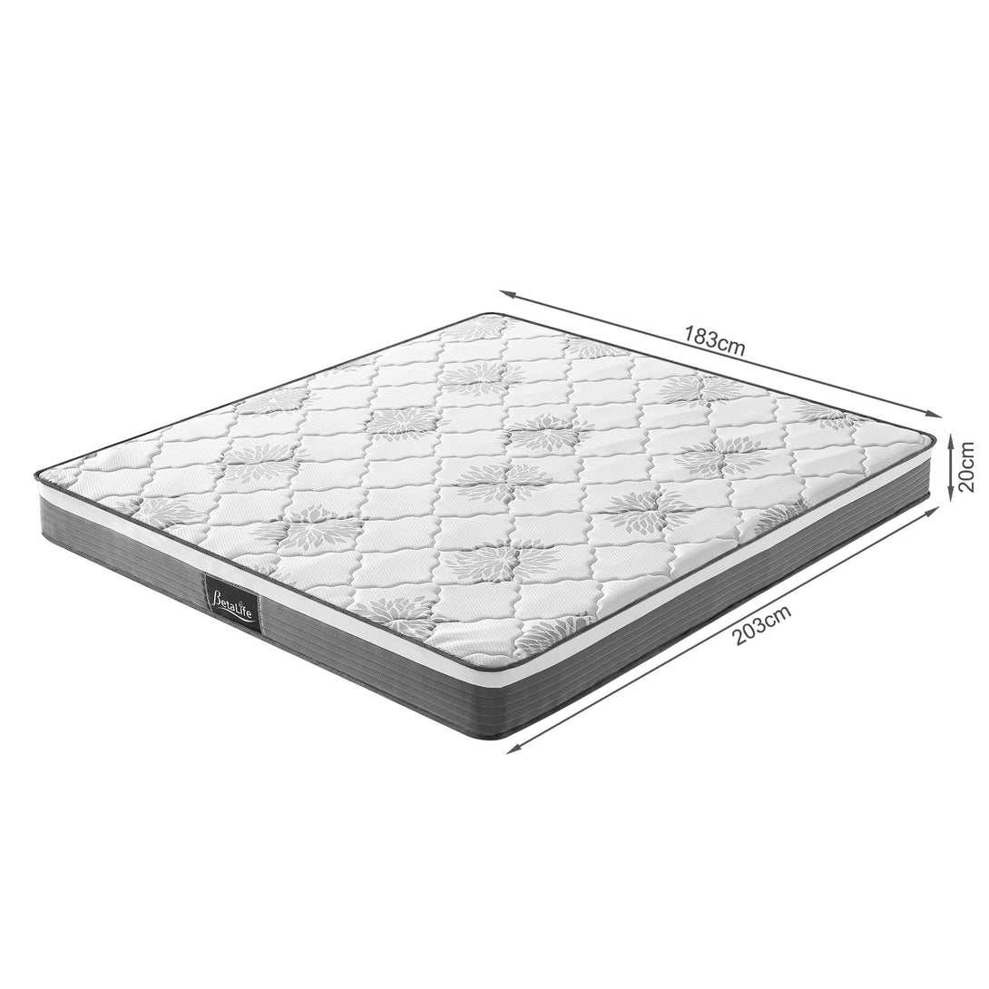Deluxe 5 Zone Pocket Spring Mattress - Super King