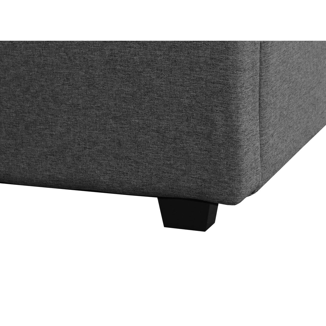 Shasta King Single Bed Frame - Dark Grey