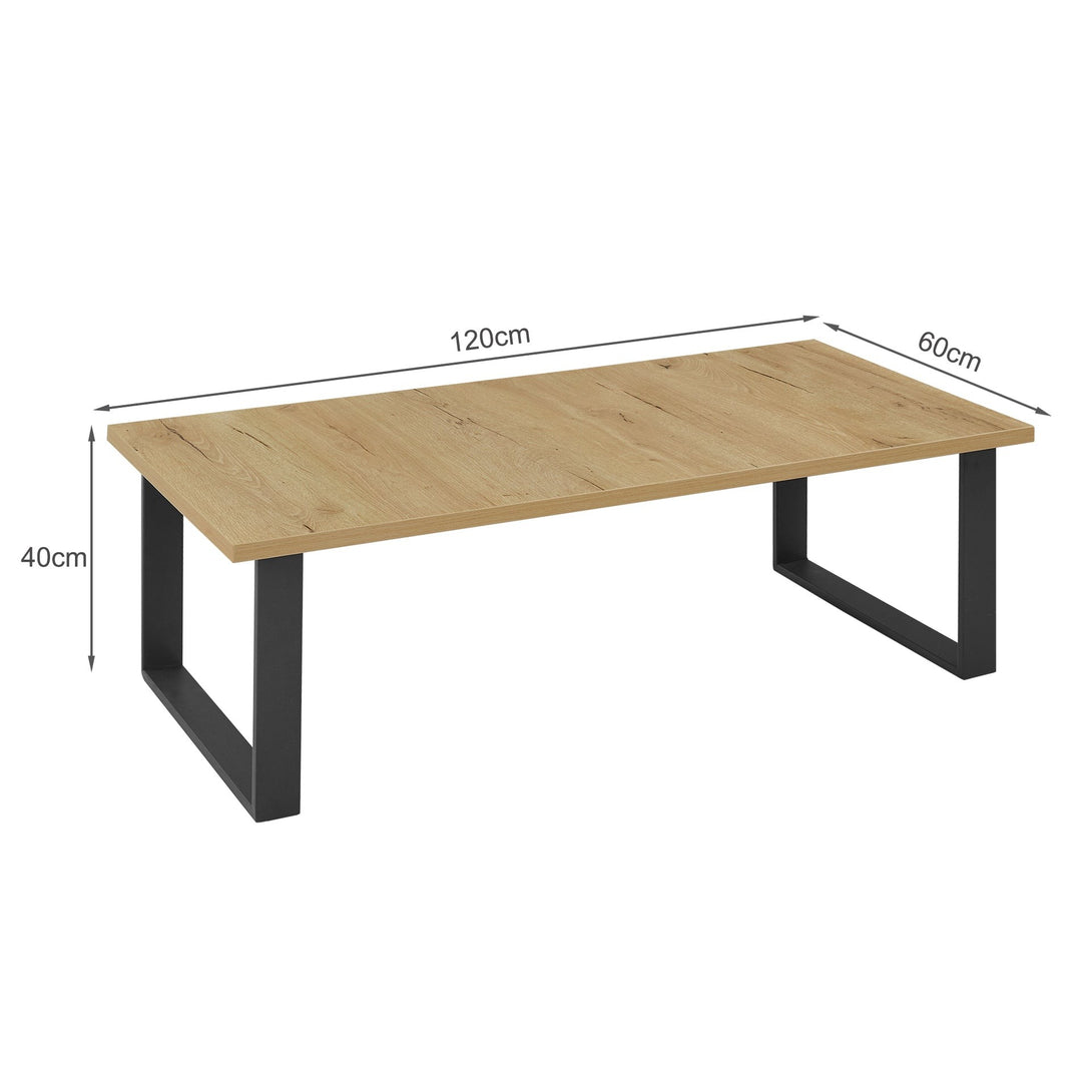 Frohna Rectangular Coffee Table - Oak
