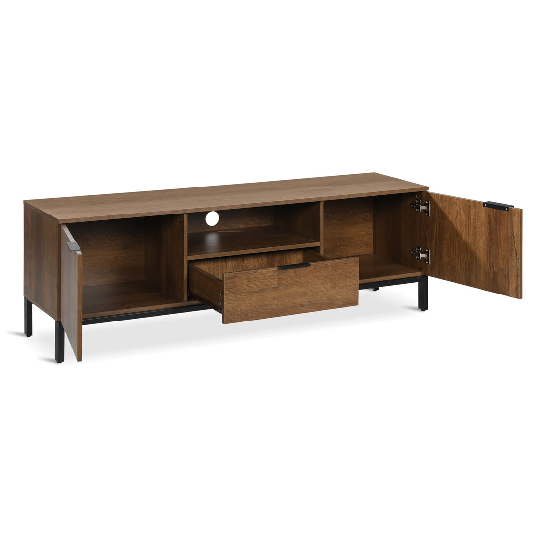 Ocala 1.5m Entertainment Unit - Walnut