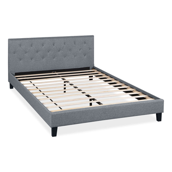 Blane Queen Bed Frame - Grey