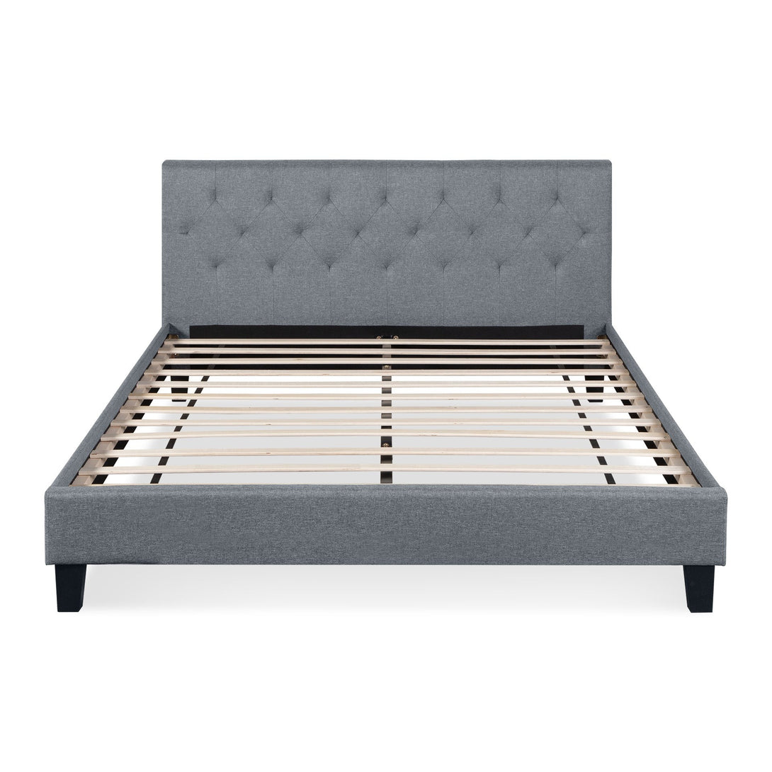 Blane Queen Bed Frame - Grey