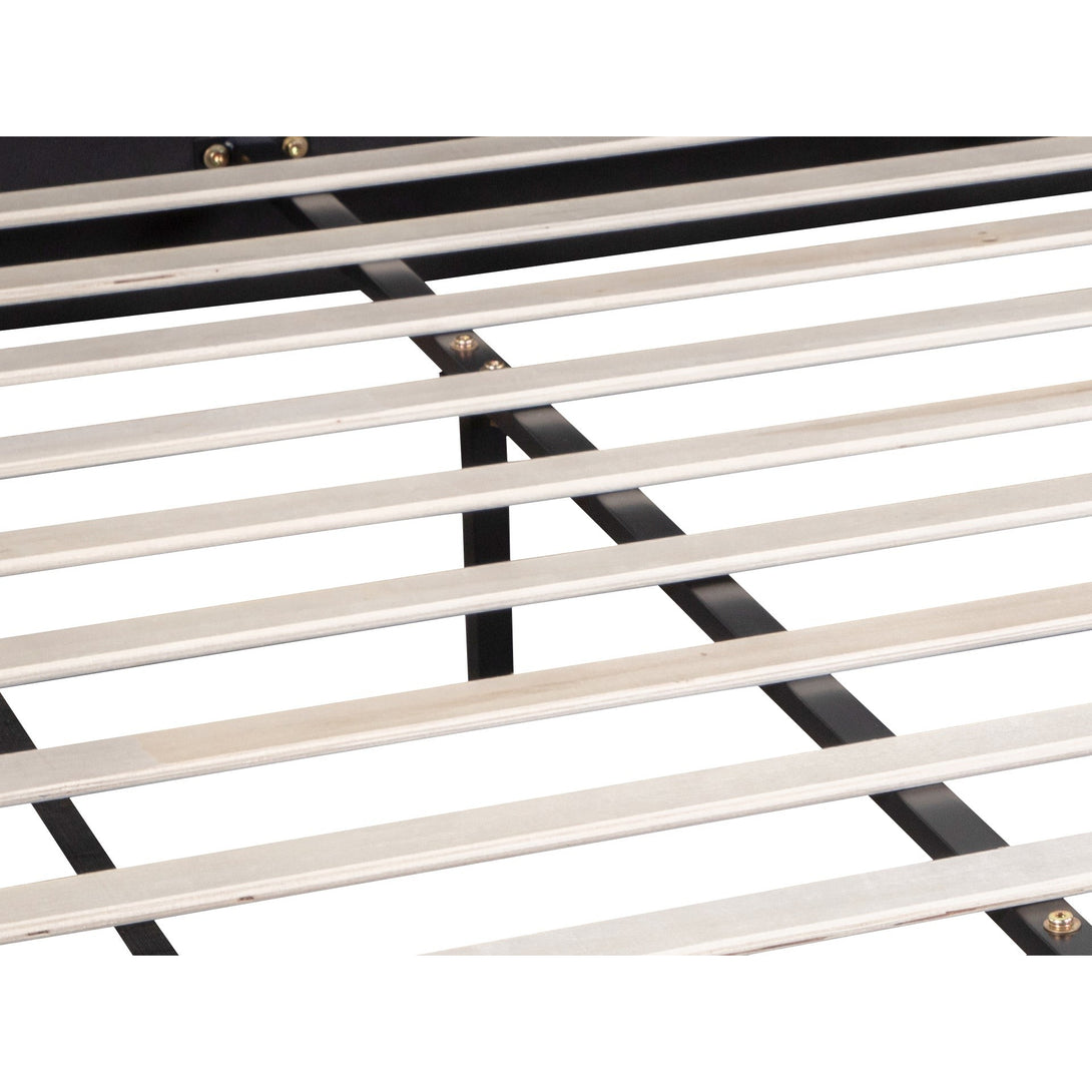 Blane Double Bed Frame - Dark Grey