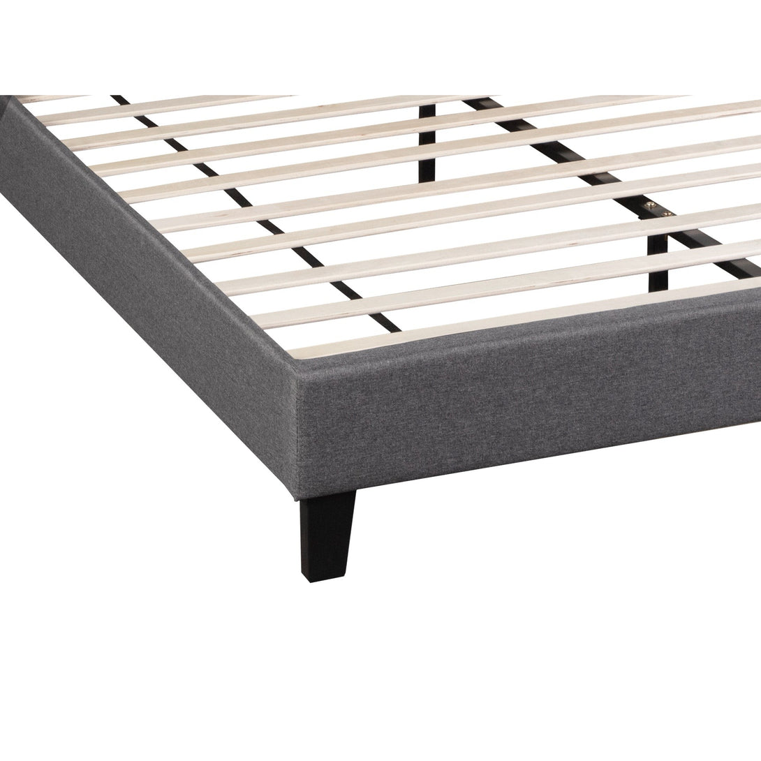 Blane Queen Bed Frame - Dark Grey