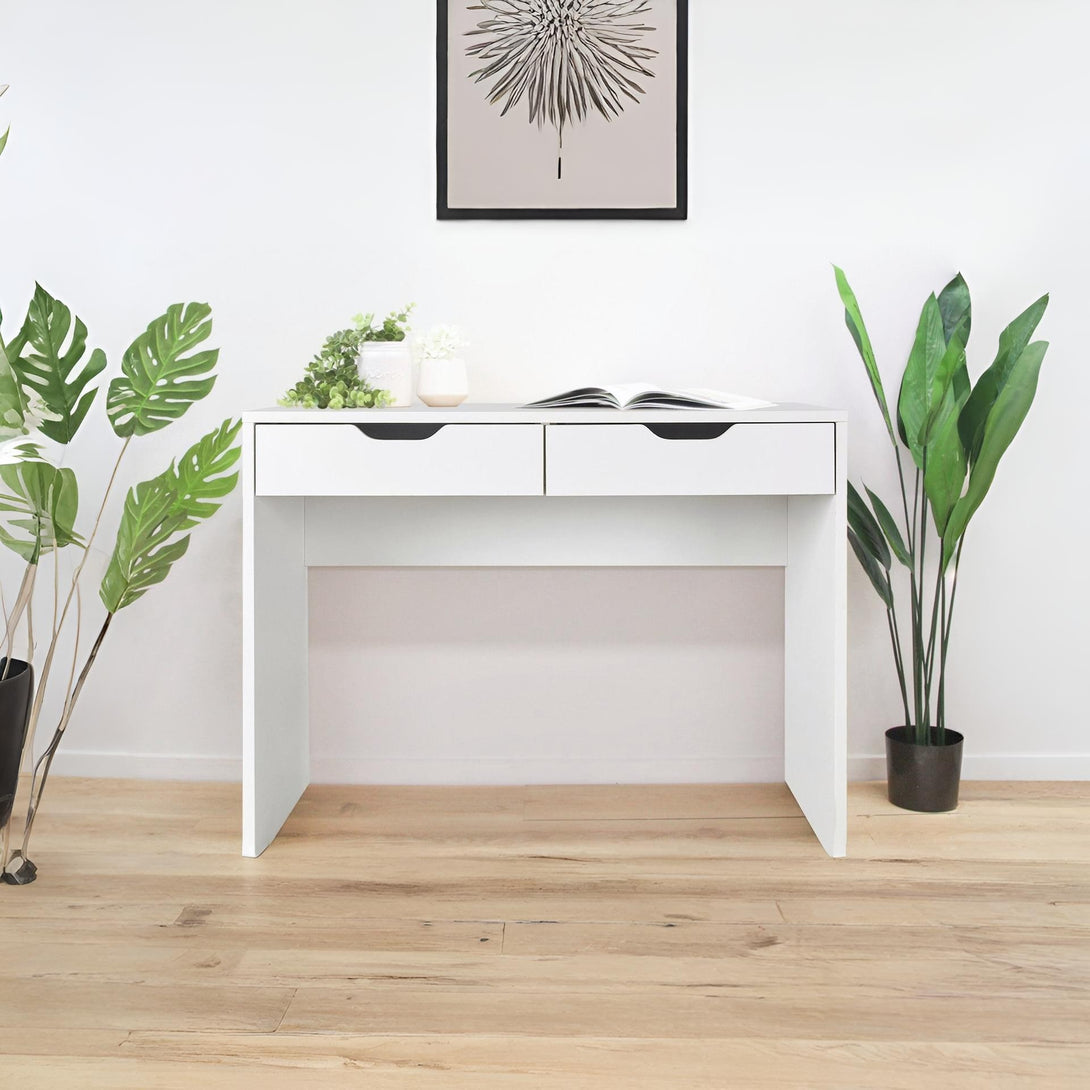 Schertz 100cm Computer Desk - White