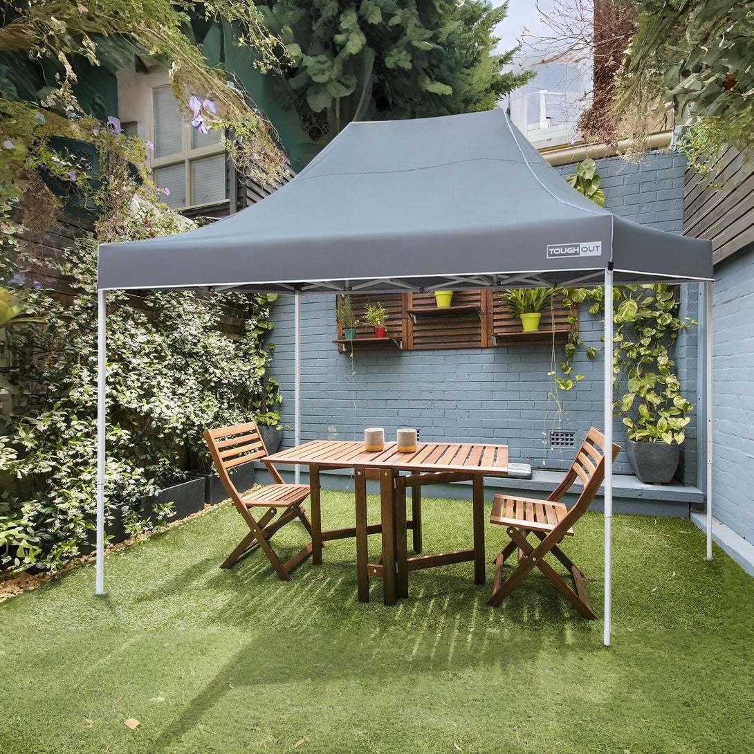 Toughout Thunderstorm Gazebo 3 x 4.5m - Grey