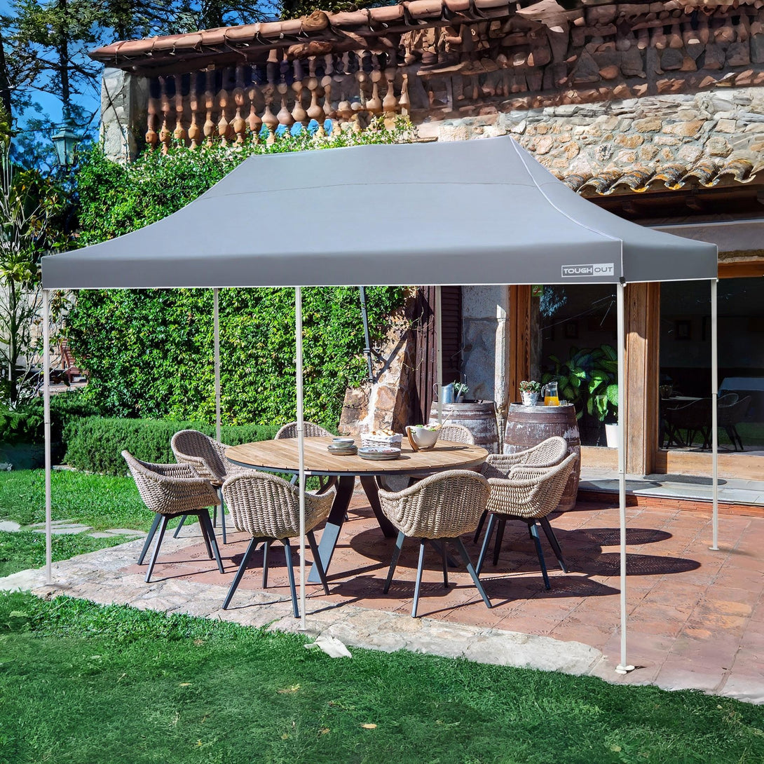 Toughout Thunderstorm Gazebo 3 x 6m - Grey