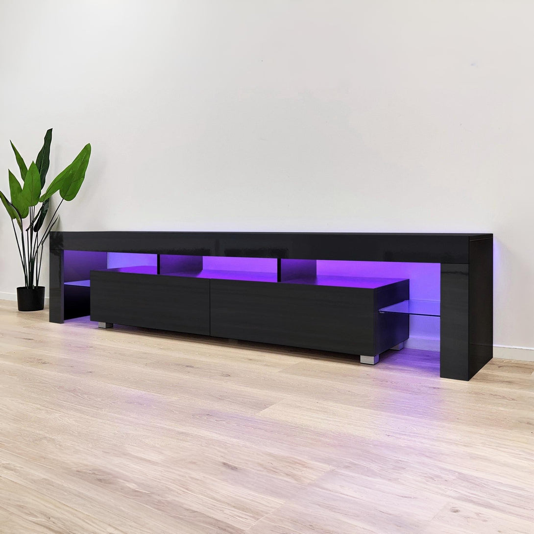 Arvada 2m Entertainment Unit - Black
