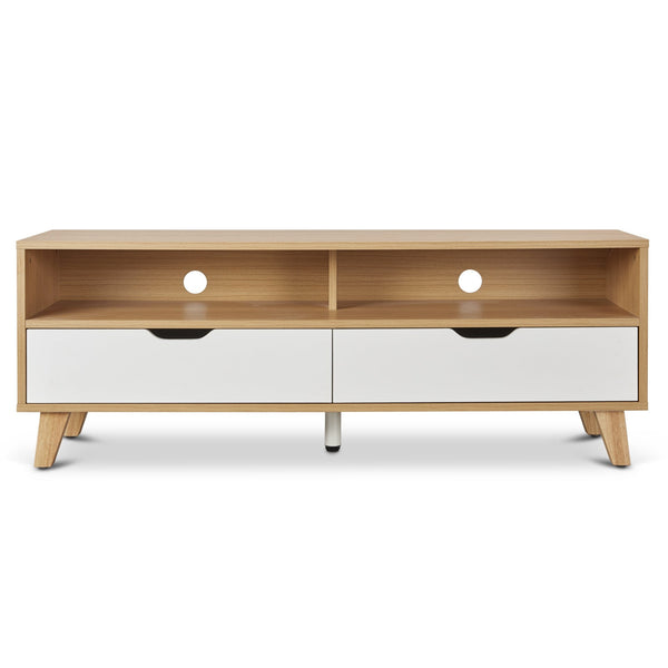 Schertz 1.4m Entertainment Unit - Oak
