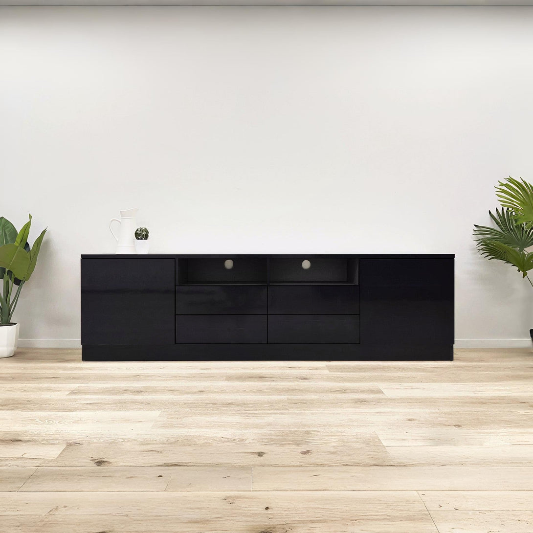 Antler 1.8m Entertainment Unit - Black